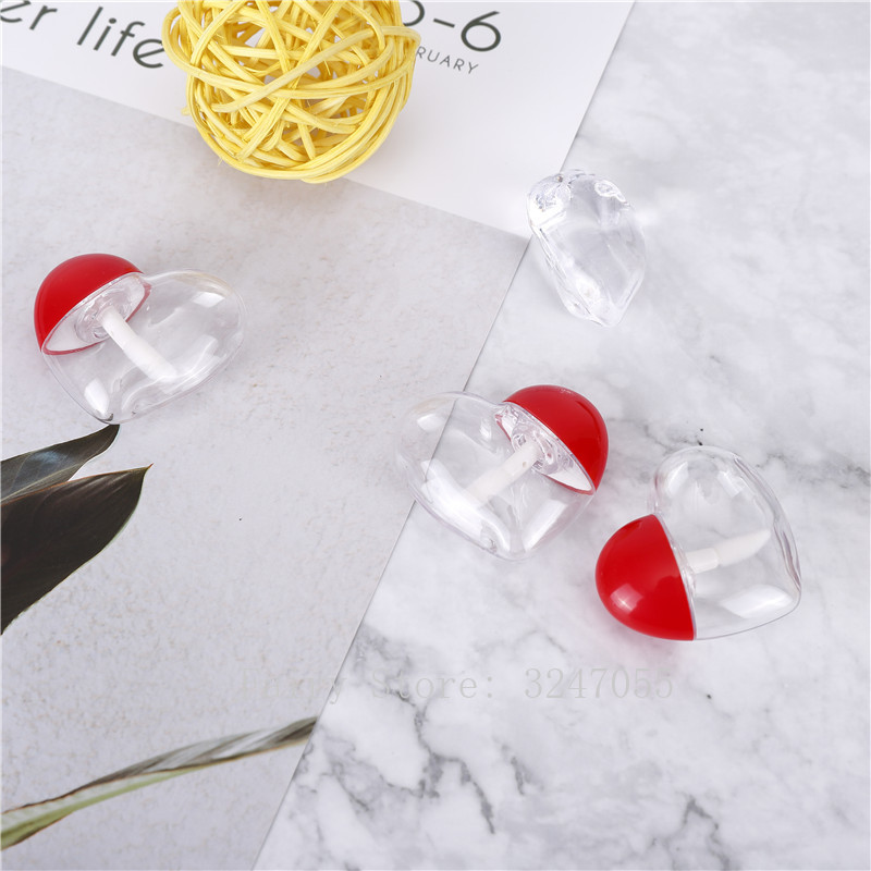 30/50/100pcs 5ml Empty Clear Heart Shape Lipgloss Container,DIY Refillable Plastic Lip Tube,Portable Lip Gloss Tube Package
30/50/100pcs 5ml Empty Clear Heart Shape Lipgloss Container,DIY Refillable Plastic Lip Tube,Portable Lip Gloss Tube Package