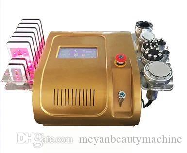 ultrasonic vaccum cavitation body sliming machine rf lipo laser fat reduction weight loss anticellulite bodies shaping