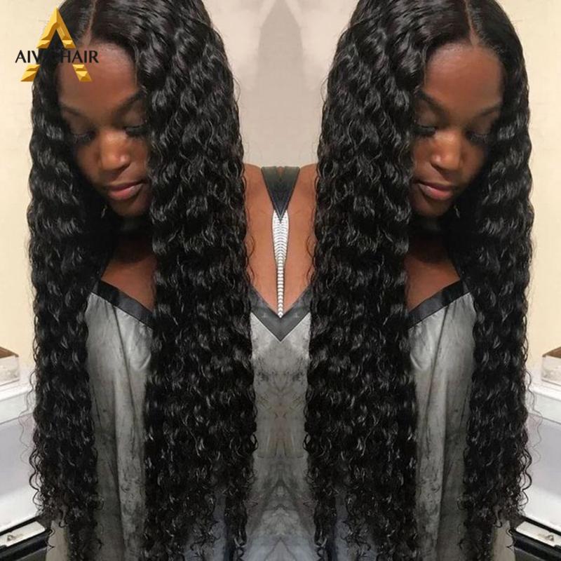 Aiva Hair Long Deep Wave Wig Glueless Synthetic Lace Front Wig High Density Black Wigs For Black Women
Aiva Hair Long Deep Wave Wig Glueless Synthetic Lace Front Wig High Density Black Wigs For Black Women