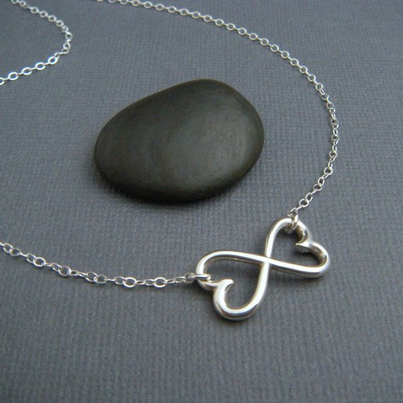 30PCS Outline Open Two Love Hearts Necklaces Geometric Wire Wrapped Horizontal 2 Double Heart Infinite Infinity Necklaces for Women