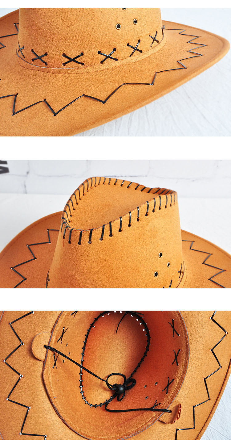 Western cowboy hats Cowgirl Brim Hats kids Straw hat Horseman Caps Men women Summer Outdoor Tourism hats casual cap Mongolia Prairie M1656