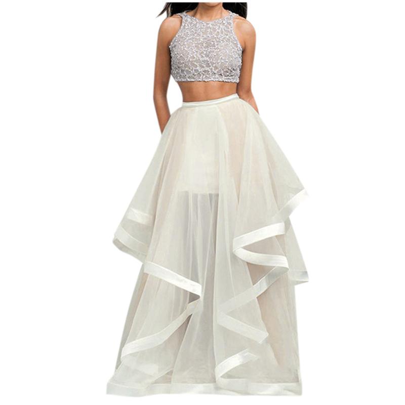 Women Two Piece Set O-Neck Sequins Blouse Tops Gauze Skirt Party Evening Conjuntos De Mujer Ensemble Femme Lady Sets#C45, Beige
Women Two Piece Set O-Neck Sequins Blouse Tops Gauze Skirt Party Evening Conjuntos De Mujer Ensemble Femme Lady Sets#C45, Beige