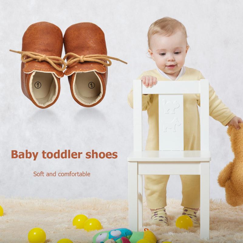 Newborn Baby Crib Shoes First Walkers Spring Fashion Daily Soft Soles PU Leather Non-Slip Lace-up Prewalker, As pic
Newborn Baby Crib Shoes First Walkers Spring Fashion Daily Soft Soles PU Leather Non-Slip Lace-up Prewalker, As pic
