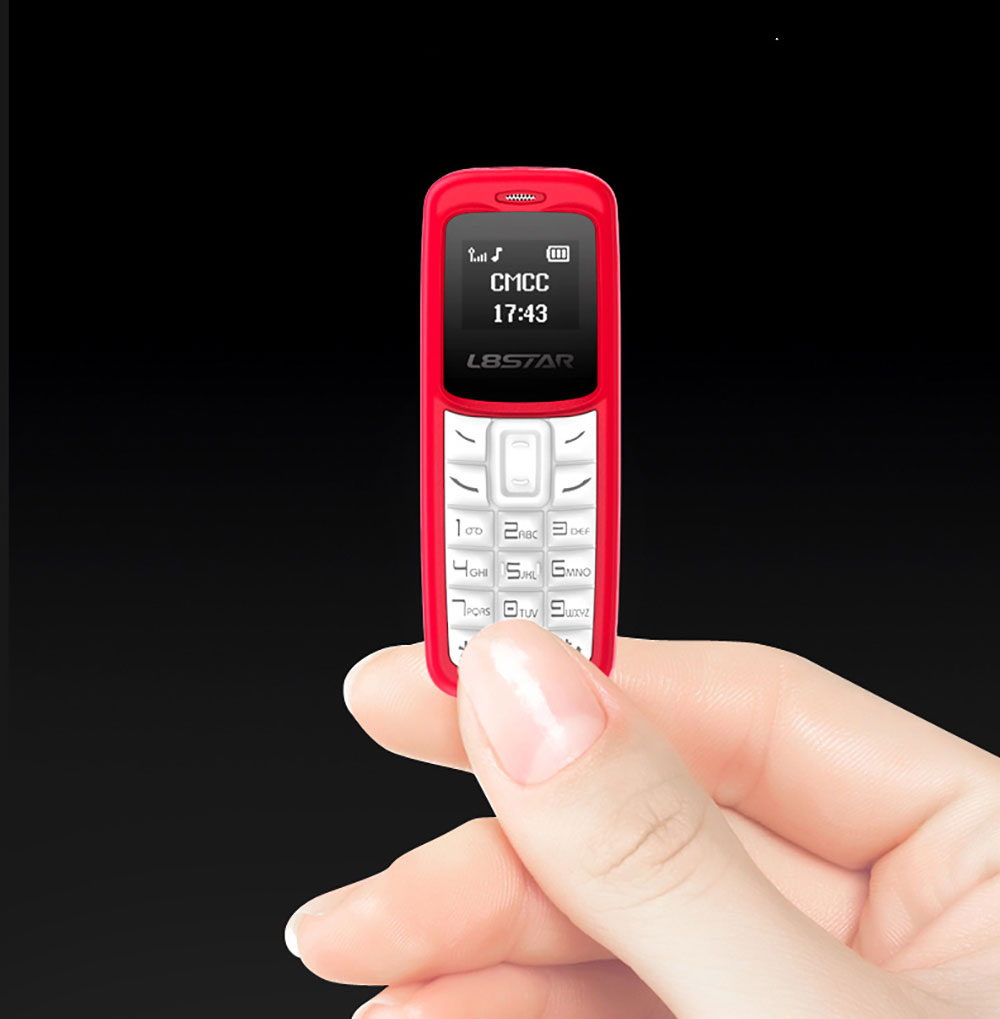 L8STAR BM30 Mini Phone SIM+TF Card Unlocked Cellphone GSM 2G/3G/4G Wireless Headphone Bluetooth Dialer Headset Mobile with Mp3, Red
L8STAR BM30 Mini Phone SIM+TF Card Unlocked Cellphone GSM 2G/3G/4G Wireless Headphone Bluetooth Dialer Headset Mobile with Mp3, Red