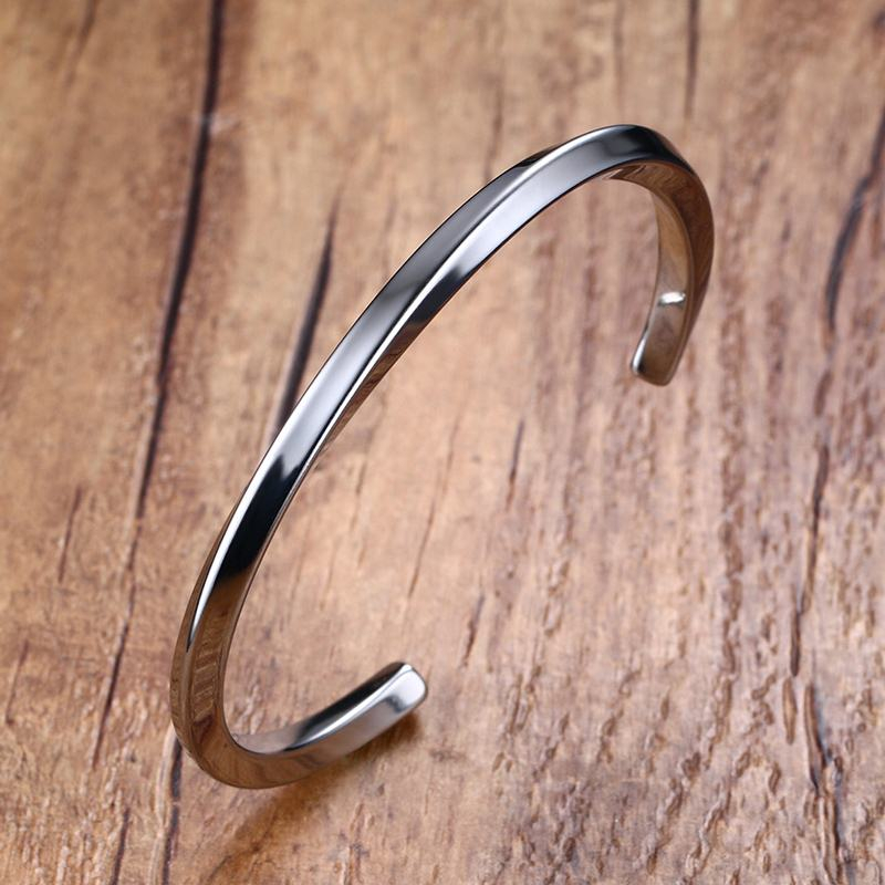 Simple Classic Stainless Steel Bangle Gold Color For Women Cuff Bracelets & Bracelet Men Female Open Bangles
Simple Classic Stainless Steel Bangle Gold Color For Women Cuff Bracelets & Bracelet Men Female Open Bangles