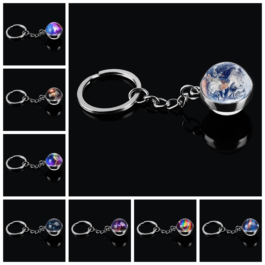 Double Sided Glass Ball Keychain Handmade Galaxy Universe Keychain Planet Pendant Keyring Key Holder Planet Nebula Jewelry Gift
Double Sided Glass Ball Keychain Handmade Galaxy Universe Keychain Planet Pendant Keyring Key Holder Planet Nebula Jewelry Gift