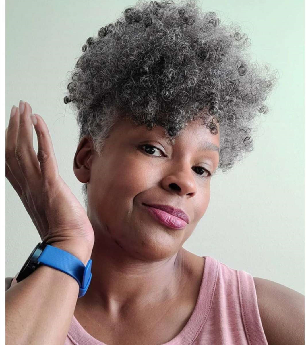 Real hair Short Afro kinky curly Puff Ponytail African American Wrap Black Gray Fake Ponytail With Drawstring And Clip