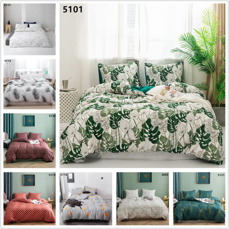 Leaf Print Quilt Cover and Pillowcase Bedroom Decor Accessories Cotton Queen King Size Duvet Covers Sets Hemming Twill Home, 5101
Leaf Print Quilt Cover and Pillowcase Bedroom Decor Accessories Cotton Queen King Size Duvet Covers Sets Hemming Twill Home, 5101