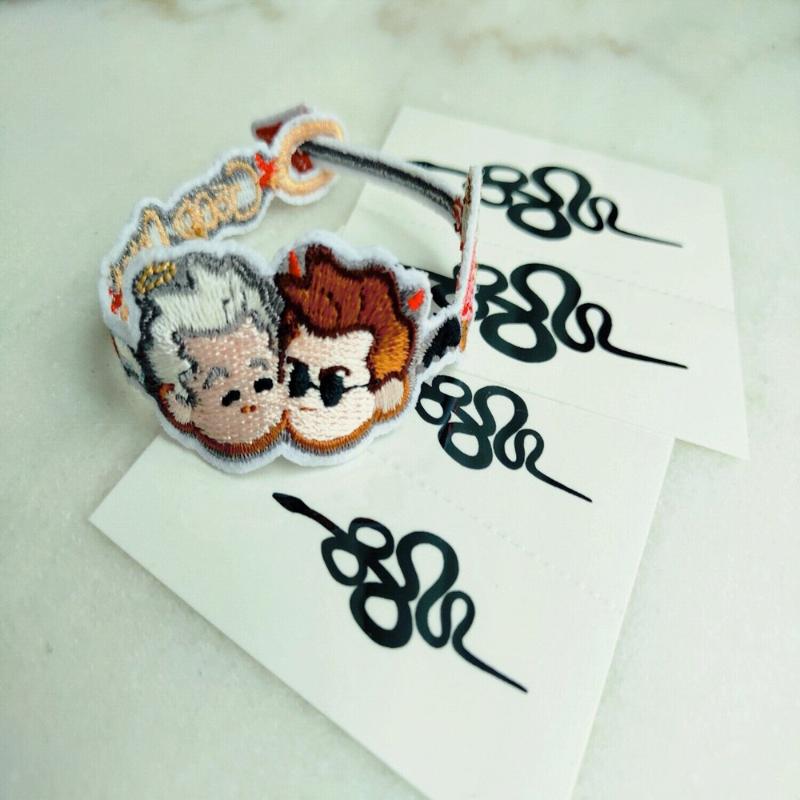 Newcosmile Movie Good Omens Aziraphale Angel Devil Crowley Bracelet Necklace Gift new hot
Newcosmile Movie Good Omens Aziraphale Angel Devil Crowley Bracelet Necklace Gift new hot
