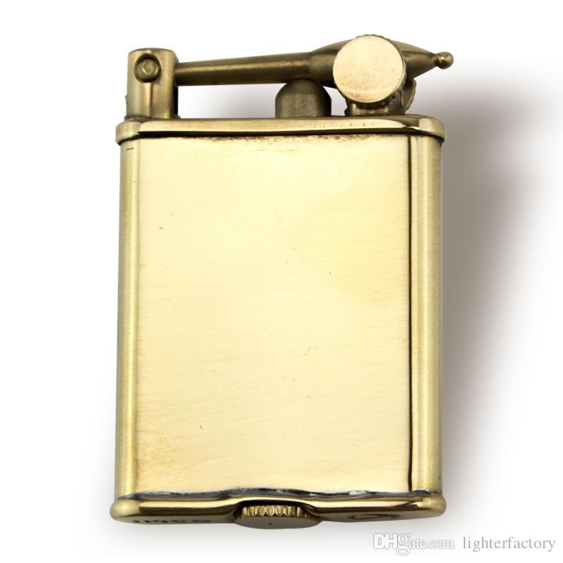 New Arrival Hot Genuine Product Wholesale Austria IMCO Kerosene Wind-proof Pure Copper Thin Fuel Lighter W260202