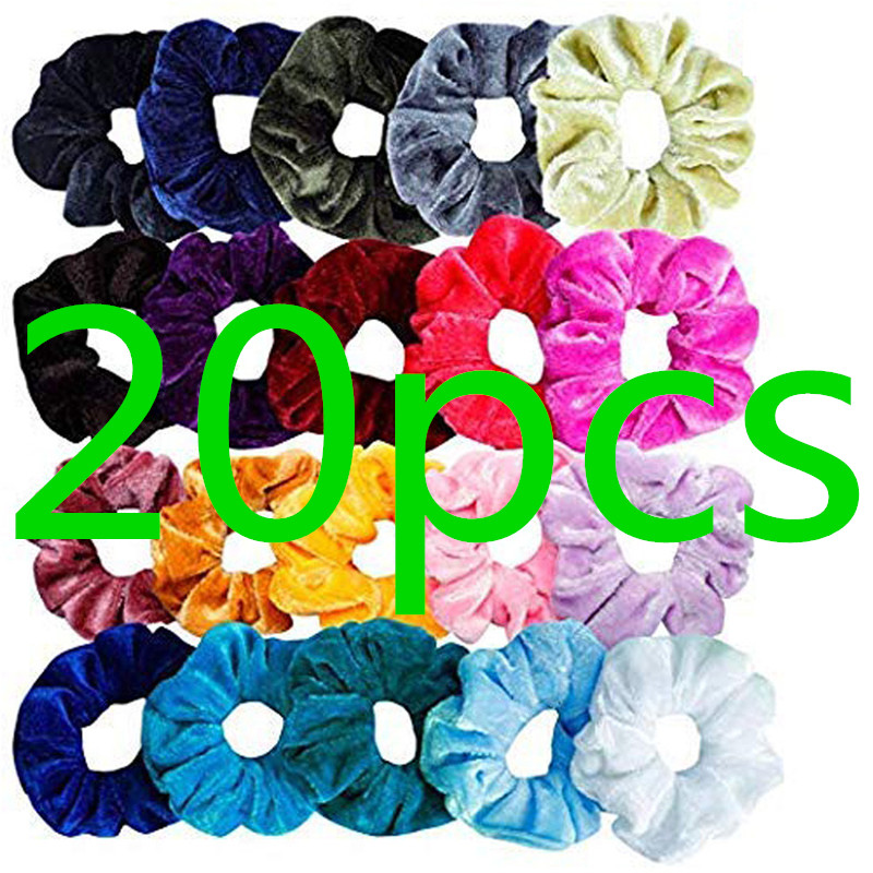 20/15/9 Pcs Hair Scrunchies Velvet Elastic Hair Bands Scrunchy Ties Ropes Scrunchie for Women or Girls Accessories
20/15/9 Pcs Hair Scrunchies Velvet Elastic Hair Bands Scrunchy Ties Ropes Scrunchie for Women or Girls Accessories