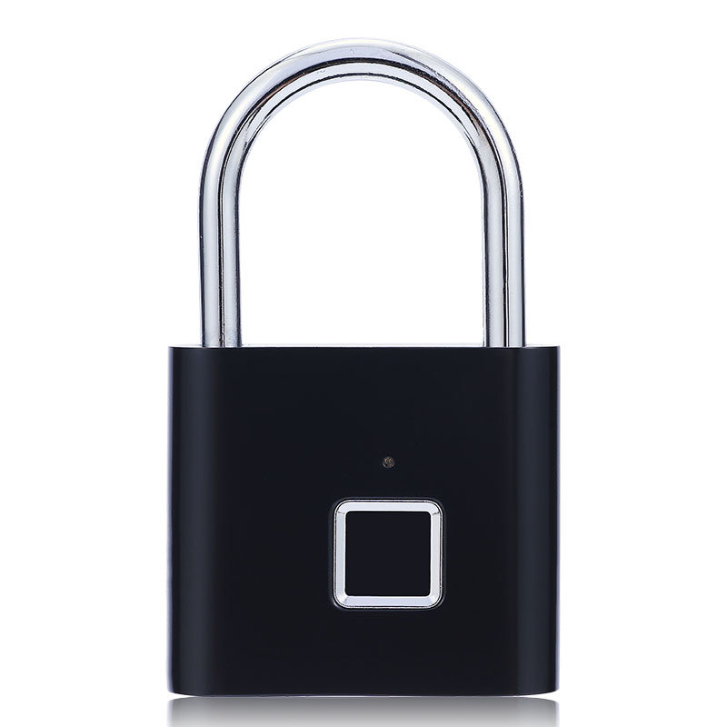 smart padlock waterproof case pack zipper gym locker door electronic password fingerprint padlock