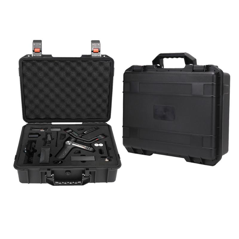 Hard Case Black Portable Carrying Bag Dustproof Protective Travel Storage Shockproof For Zhiyun Weebill-S Handheld Gimbal #D