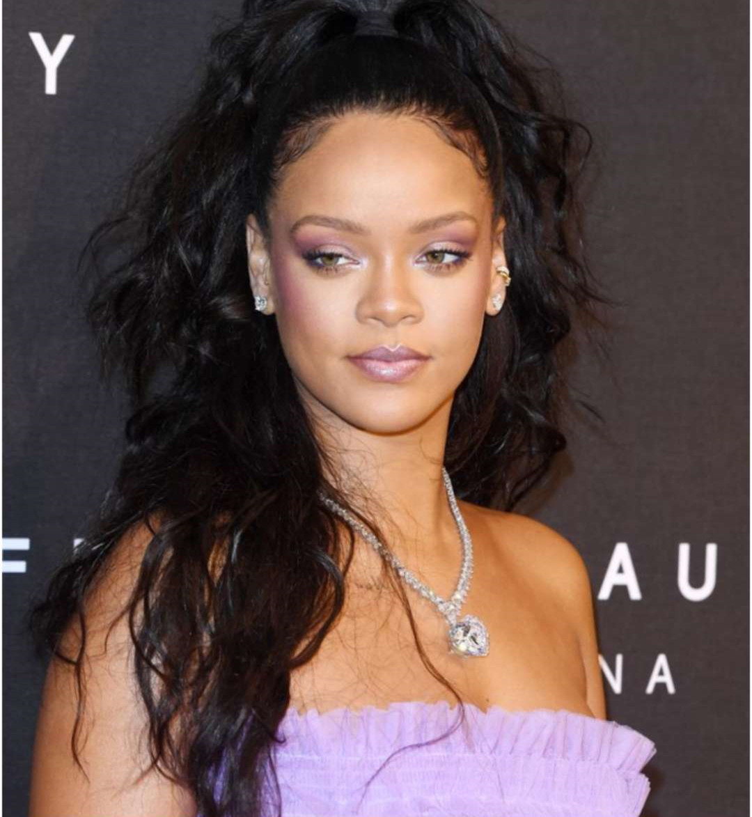 Rihannna ponytail hairstyle loose Wavy human hair pony tail hairpiece Wraps 100g-160g clip natural hair drawstring ponytails updo hairstyle