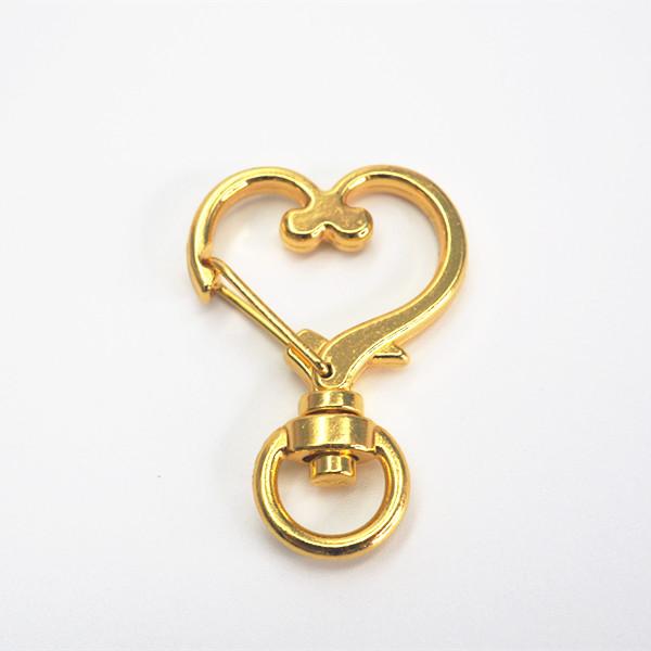 High Quality Metal Swivel Lobster Clasp Snap Hook Star Heart Shape DIY Keychain Jewelry Findings Car Keyring Accessories