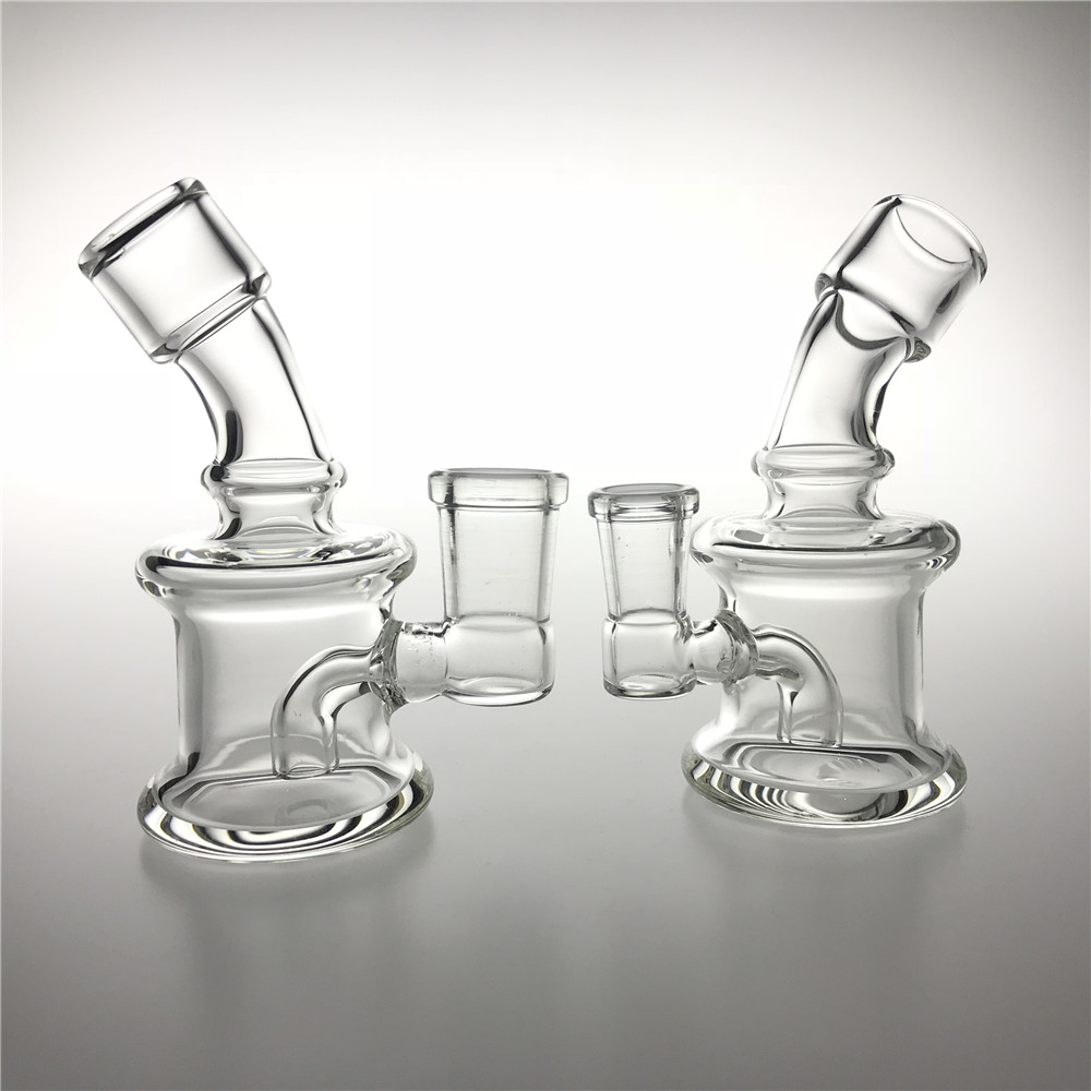 3.5 Inch Mini Glass Water Bongs with Hookah 10mm 14mm Female Clear Beaker Recycler Bong Hand Smoking Oil Rigs
3.5 Inch Mini Glass Water Bongs with Hookah 10mm 14mm Female Clear Beaker Recycler Bong Hand Smoking Oil Rigs