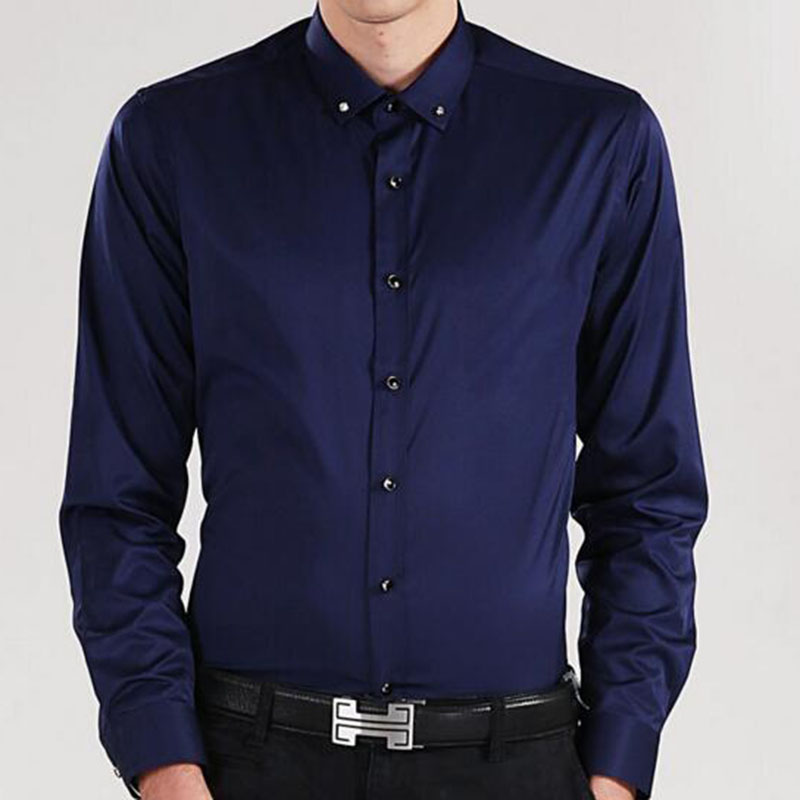 Men Long Sleeve Solid Candy Color Shirts Camisa,Dress Formal Business Wear Shirts Cloth High Quality Oxford Pure Cotton, Black
Men Long Sleeve Solid Candy Color Shirts Camisa,Dress Formal Business Wear Shirts Cloth High Quality Oxford Pure Cotton, Black