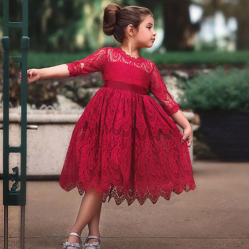 Girls Dress 2020 New Summer Girls Clothes Lace Design Kids Princess Dress Children Clothing Kids Birthday Red
Girls Dress 2020 New Summer Girls Clothes Lace Design Kids Princess Dress Children Clothing Kids Birthday Red