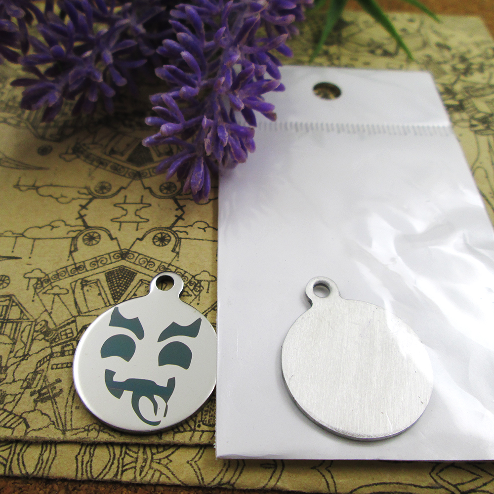 40pcs--"Jack Skellington faces5"stainless steel charms more style for choosing DIY Charms pendants for necklace
40pcs--"Jack Skellington faces5"stainless steel charms more style for choosing DIY Charms pendants for necklace