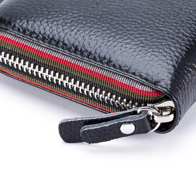Long Women Wallet with Interior Moblie Female Large Purse Perse Carteira Woman Genuine Leather Card Money Bag Ladies Coin