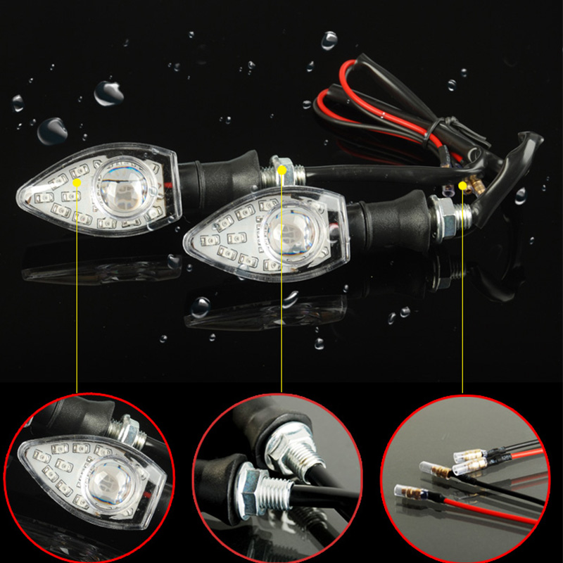 Universal Motorcycle Turning Light Modified Accessories LED Moto Lighting Modified 12V Turn Lights