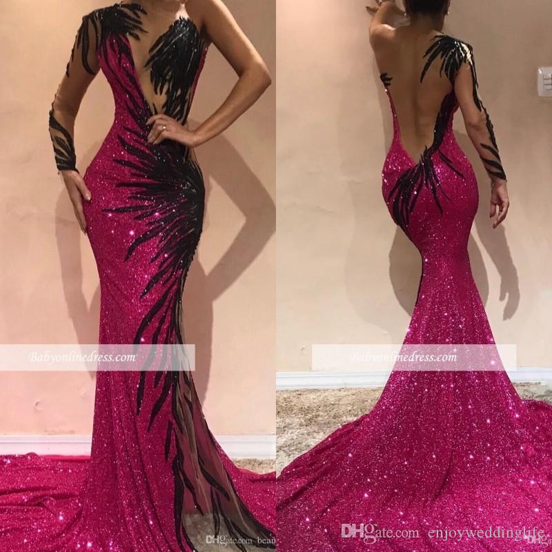 Abendkleider 2020 ogstuff Sexy Backless Mermaid Prom Dresses Sequin One Shoulder Elegant Arabic Long Sleeve Evening Formal Party Gowns, Black
Abendkleider 2020 ogstuff Sexy Backless Mermaid Prom Dresses Sequin One Shoulder Elegant Arabic Long Sleeve Evening Formal Party Gowns, Black