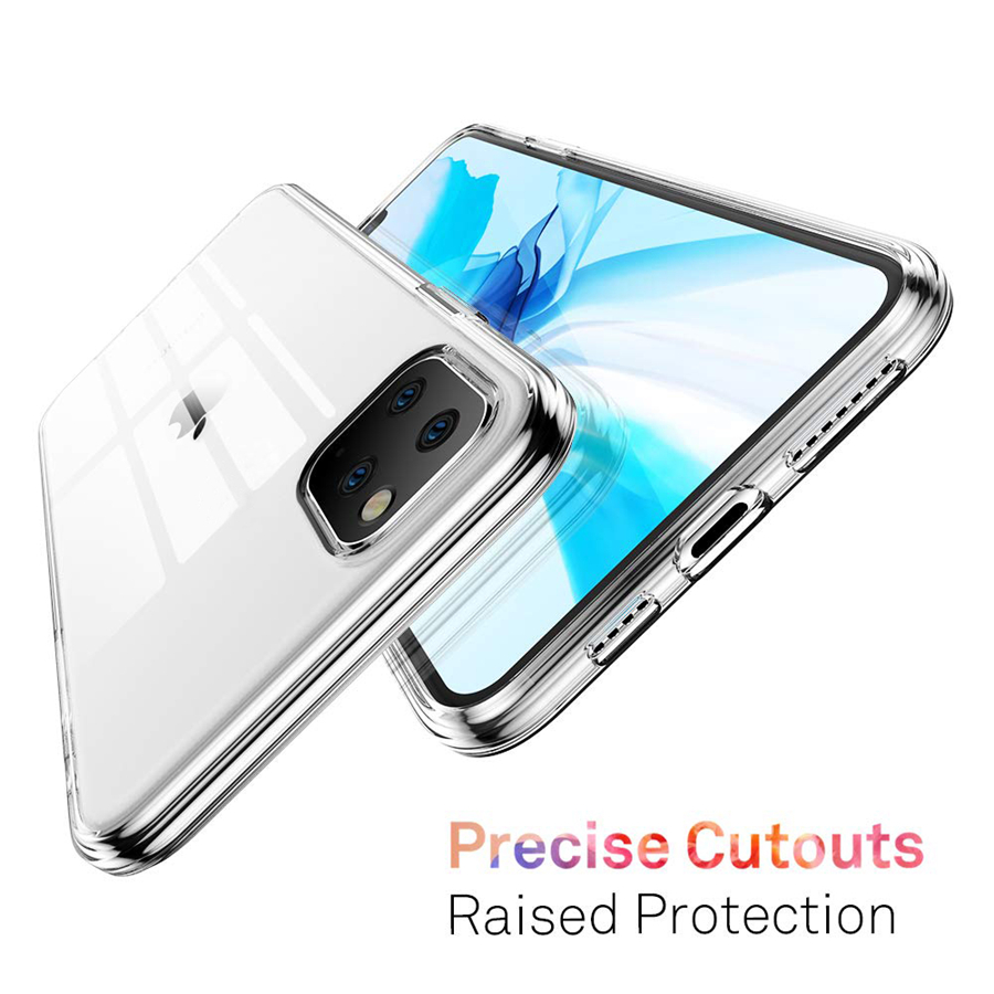 1.0mm b Clear Soft TPU phone Cases for iPhone 17 Air 16 15 14 12 Mini 13 Pro Max X XS XR 8 7 6S Plus Tramsparent Phone Cover