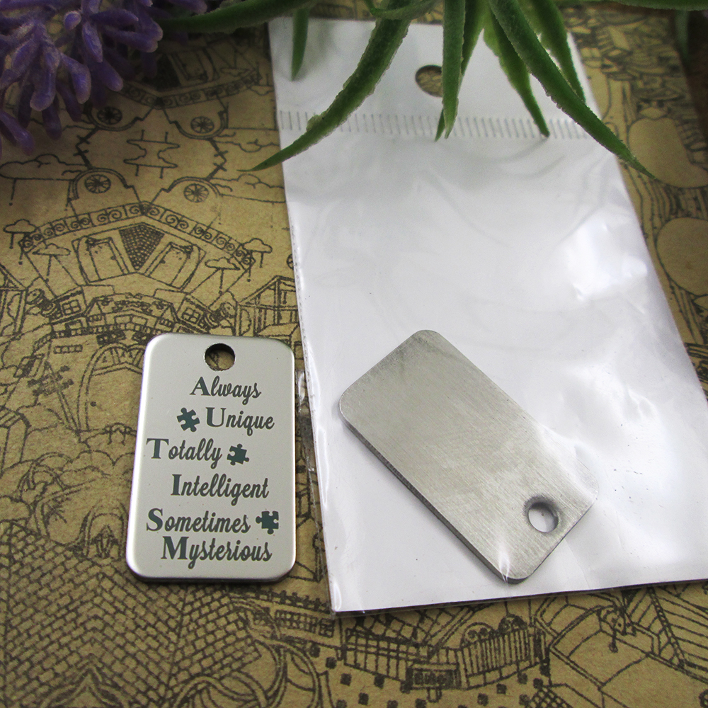 40pcs--"always unique totally intelligent"stainless steel charms more style for choosing DIY Charms pendants for necklace
40pcs--"always unique totally intelligent"stainless steel charms more style for choosing DIY Charms pendants for necklace