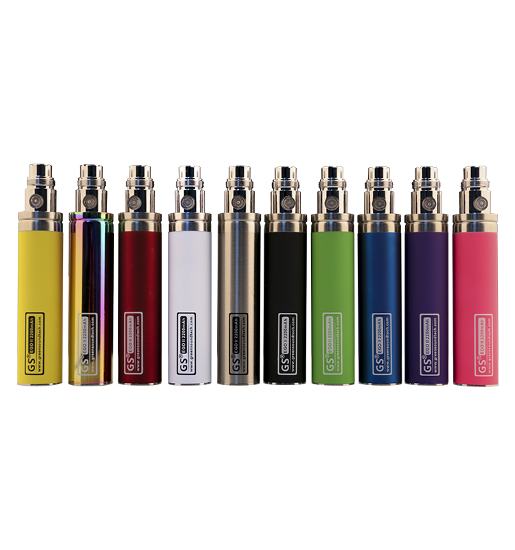 Ego battery GS Ego II 2200MAH One Week usage e cigarette with high quality DHL free shipment in stock for fast shipment
Ego battery GS Ego II 2200MAH One Week usage e cigarette with high quality DHL free shipment in stock for fast shipment
