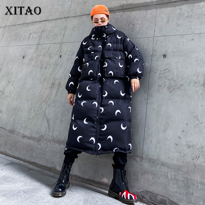 XITAO Pattern Plus Size Parkas Women Fashion New 2019 Winter Full Sleeve Long Hooded Collar Minority Small Fresh Coat XJ2752, Black xj2752
XITAO Pattern Plus Size Parkas Women Fashion New 2019 Winter Full Sleeve Long Hooded Collar Minority Small Fresh Coat XJ2752, Black xj2752