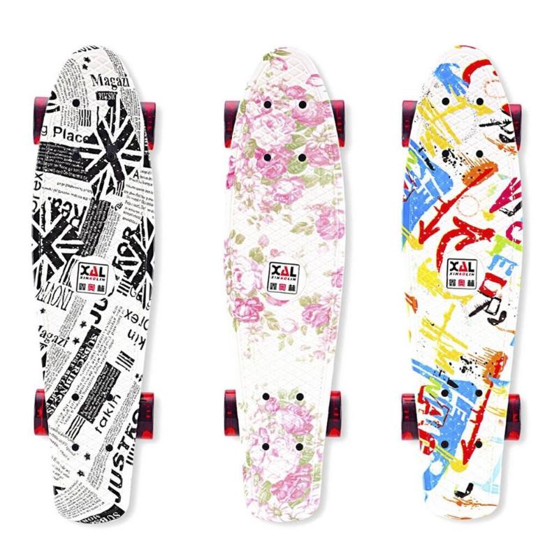 Fashion Mini Plastic Skate Board 4 Wheels Fish Skateboard Scooter Cruiser Brush Street Board For Kids Adults, Multi
Fashion Mini Plastic Skate Board 4 Wheels Fish Skateboard Scooter Cruiser Brush Street Board For Kids Adults, Multi