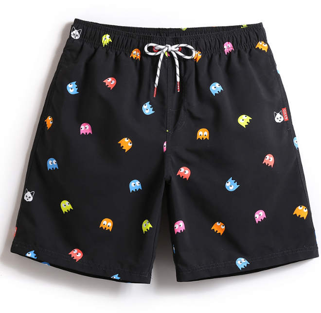 New Fashion Summer Mens Designer Shorts Beach Loose Breathable Mens Pants Elastic Waist Carton Style Mens Shorts, Black
New Fashion Summer Mens Designer Shorts Beach Loose Breathable Mens Pants Elastic Waist Carton Style Mens Shorts, Black