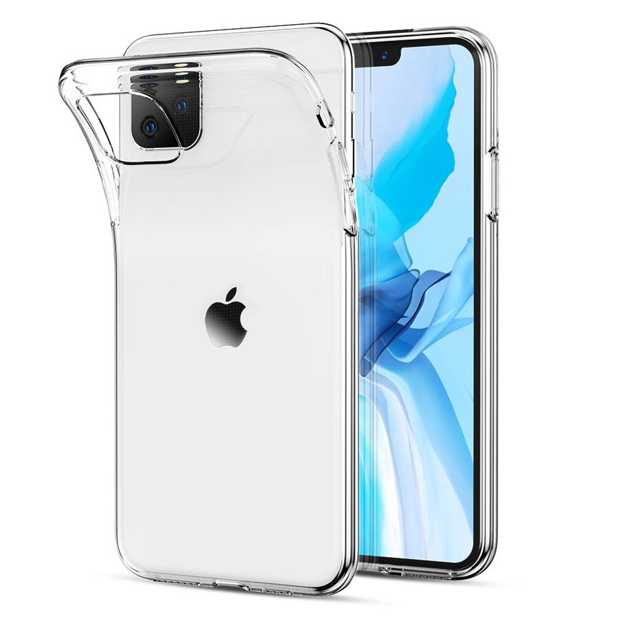 1.0mm b Clear Soft TPU phone Cases for iPhone 17 Air 16 15 14 12 Mini 13 Pro Max X XS XR 8 7 6S Plus Tramsparent Phone Cover