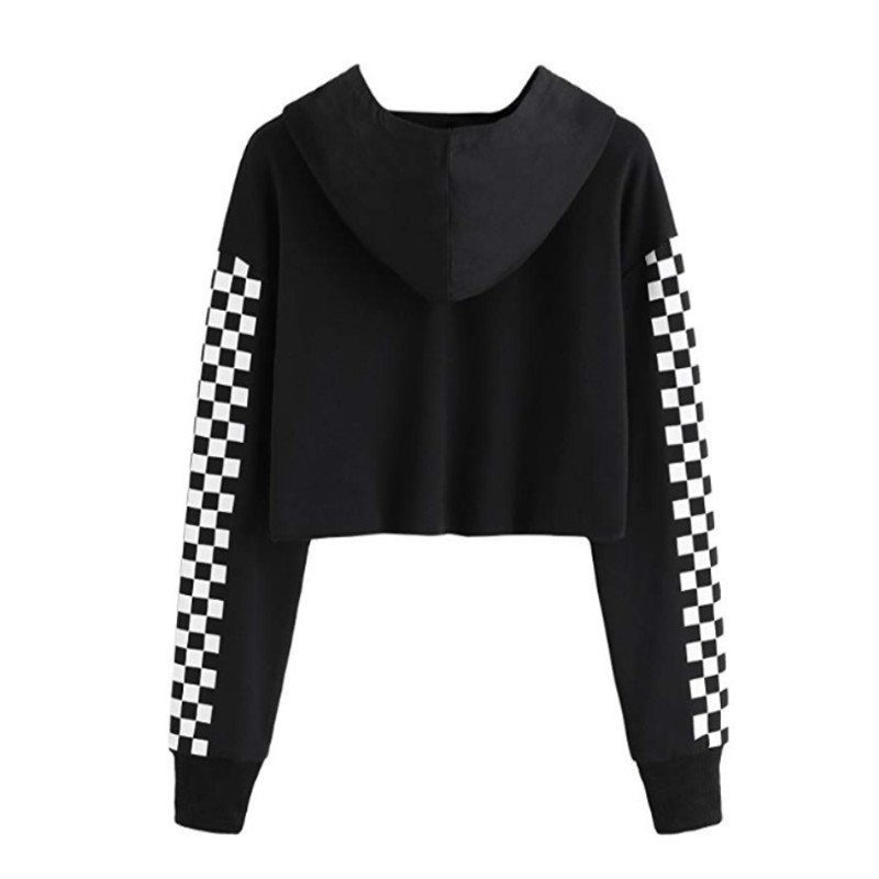 Hot Selling Women' Hoodie Pineapple Flower Hooded Pullover Women' Long-Sleeve Printed Hoodie Short, Black
Hot Selling Women' Hoodie Pineapple Flower Hooded Pullover Women' Long-Sleeve Printed Hoodie Short, Black