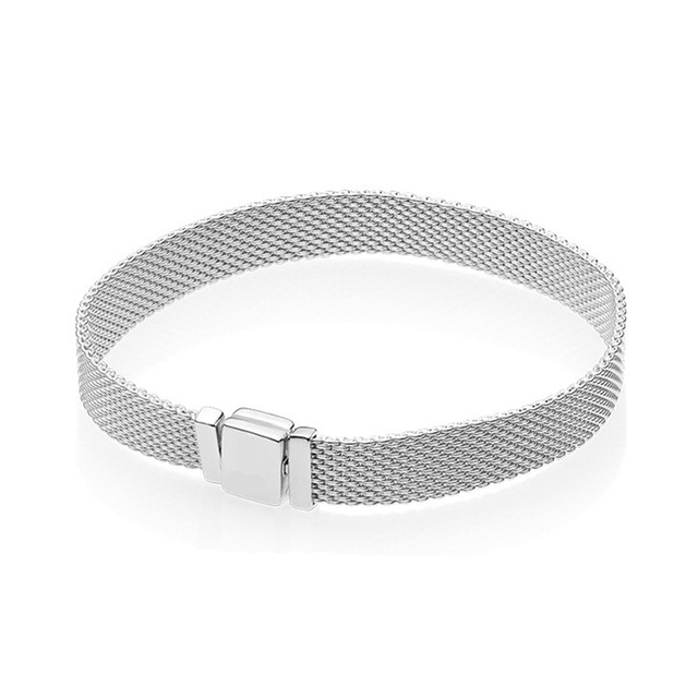 Wholesale New 925 Sterling Silver bracelet Bangle with LOGO Engraved for 597712 European Charms and Women DIY Jewelry Making
Wholesale New 925 Sterling Silver bracelet Bangle with LOGO Engraved for 597712 European Charms and Women DIY Jewelry Making