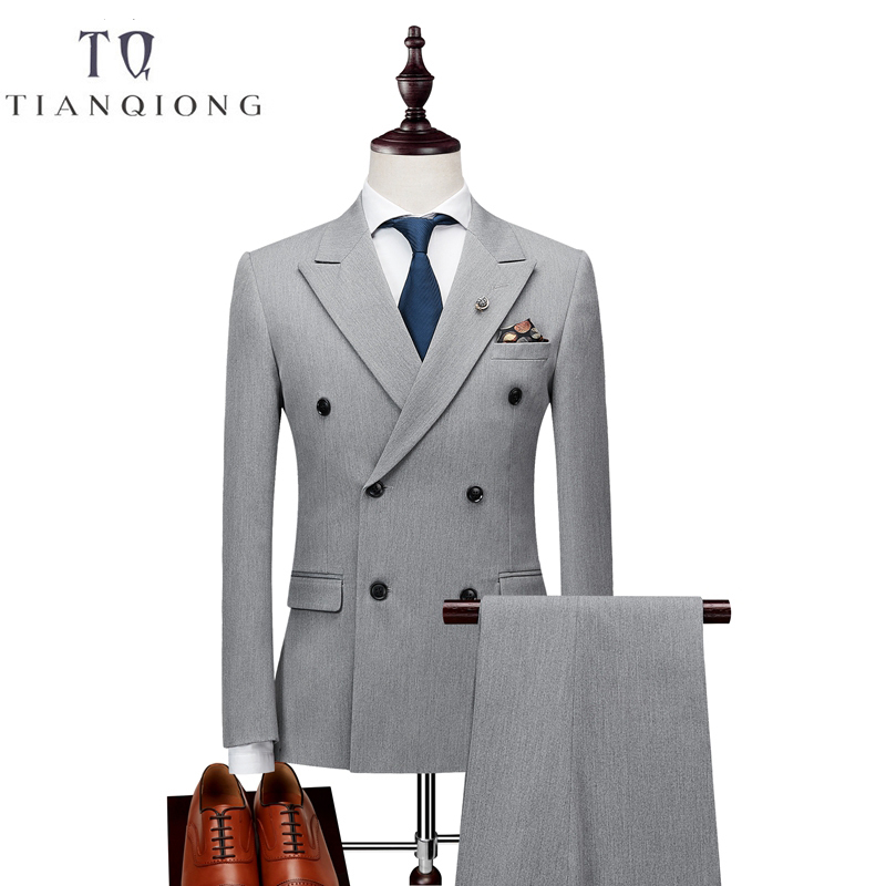 Double Breasted Latest Coat Pant Designs Suit Men Slim Fit Wedding Suits for Men Pure Black Light Grey Tuxedo Jacket+Pants+Vest LY191202
Double Breasted Latest Coat Pant Designs Suit Men Slim Fit Wedding Suits for Men Pure Black Light Grey Tuxedo Jacket+Pants+Vest LY191202