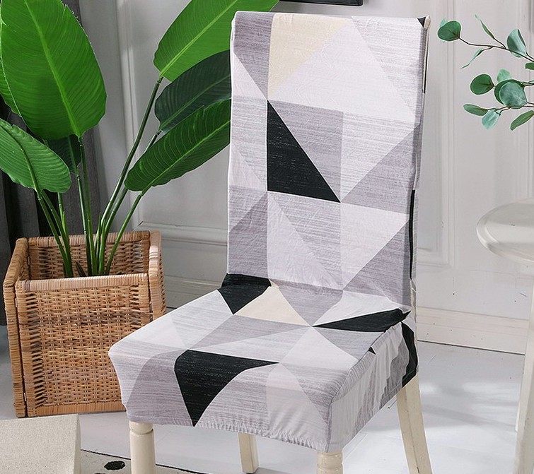 Modern Stretch Elastic Chair Covers Spandex Removable Slipcovers Home Decorative for Dining room Banquet Wedding Kitchen