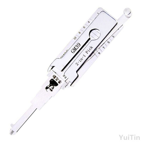 Hot Selling Original LISHI GM39 2 in 1 Auto Lock Pick and Decoder Locksmith Tool Used on GM Buick 
Hot Selling Original LISHI GM39 2 in 1 Auto Lock Pick and Decoder Locksmith Tool Used on GM Buick