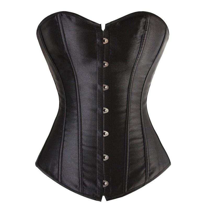 6-color corset corset women' fashion clothing plus size satin over-lace sexy lingerie full body shaping clothing, Black
6-color corset corset women' fashion clothing plus size satin over-lace sexy lingerie full body shaping clothing, Black