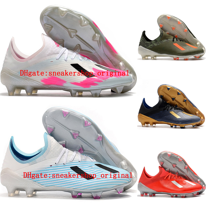 2020 top quality mens soccer shoes X 19.1 FG outdoor soccer cleats leather football boots X 19 scarpe da calcio Trainers Firm Ground 02, Color 9
2020 top quality mens soccer shoes X 19.1 FG outdoor soccer cleats leather football boots X 19 scarpe da calcio Trainers Firm Ground 02, Color 9