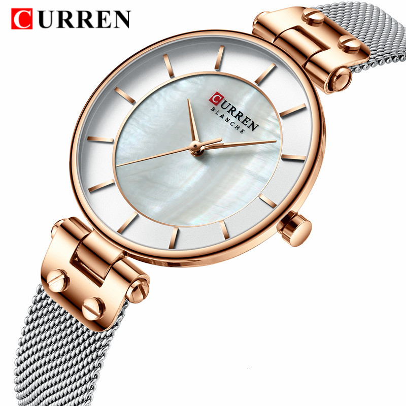 CURREN 9056 Beautiful Design Watches Women Fashion Casual Steel Mesh Wristwatch Ladies Watch Female Clock Women's Quartz Watch CJ191116, Brown
CURREN 9056 Beautiful Design Watches Women Fashion Casual Steel Mesh Wristwatch Ladies Watch Female Clock Women's Quartz Watch CJ191116, Brown