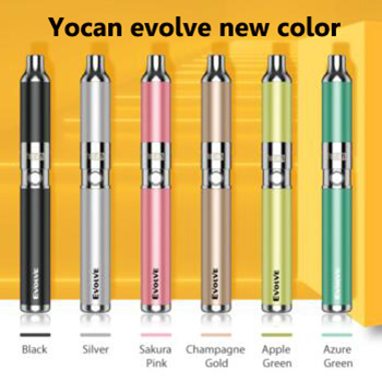 100% Original Yocan Evolve E-cigarette Kits 5 Colors Wax Vaporizer Vape Pen With Quartz Dual Coil QDC 650mAh Dab
100% Original Yocan Evolve E-cigarette Kits 5 Colors Wax Vaporizer Vape Pen With Quartz Dual Coil QDC 650mAh Dab