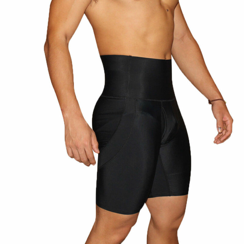 Man Butt Lifter Body Shaper Control Panties High Waisted Fat Reducer Underwears Boxers Tummy Slimming Abdomen Body Hot Shaper Shorts S-5XL