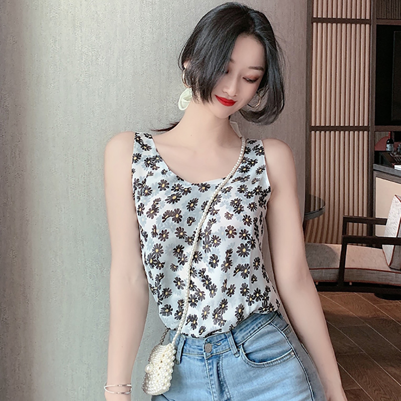 Haut Femme Women Tops 2020 Summer Ladies Floral Tank Top Summer Clothes Casual Halter V-Neck Cami Vest Woman Top Debardeur Camis, Black
Haut Femme Women Tops 2020 Summer Ladies Floral Tank Top Summer Clothes Casual Halter V-Neck Cami Vest Woman Top Debardeur Camis, Black
