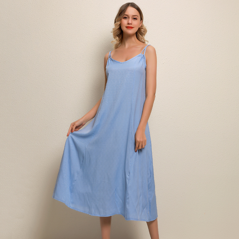 Women' Summer Dress 2020 New Ladies Casual Suspender Long Dresses Party Evening Beach Maxi Dress Female Vestidos, Pink 
Women' Summer Dress 2020 New Ladies Casual Suspender Long Dresses Party Evening Beach Maxi Dress Female Vestidos, Pink