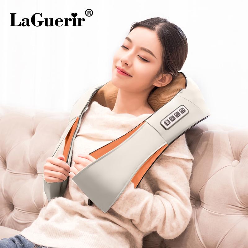 LaGuerir Home Car U Shape Electrical Shiatsu Back Neck Shoulder Body Massager Infrared Heated Kneading Car/Home Massagem
LaGuerir Home Car U Shape Electrical Shiatsu Back Neck Shoulder Body Massager Infrared Heated Kneading Car/Home Massagem