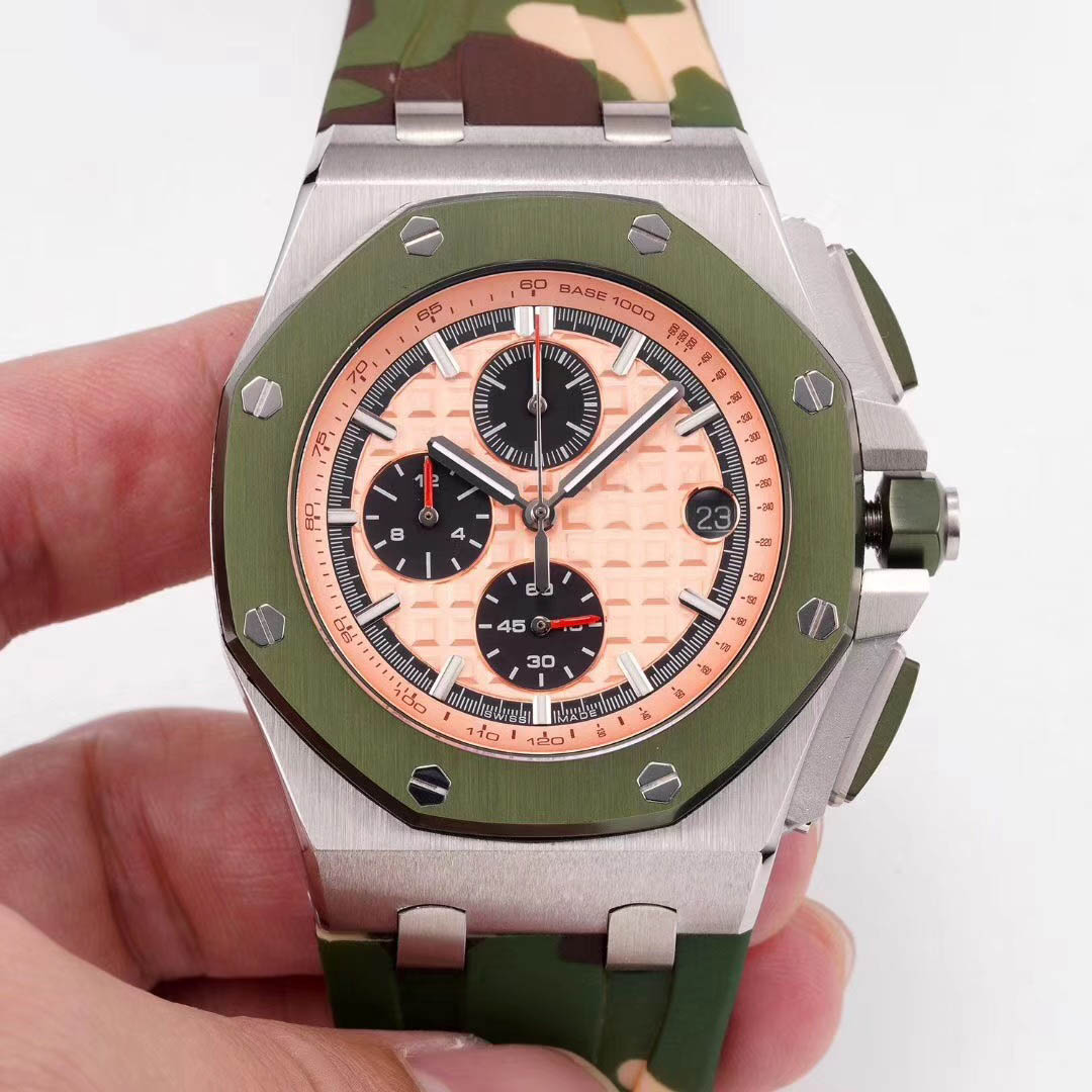 Luxury Men's VK Watch Business Watch 316L Refining Steel Super-long Timing 6-digit Pointer Clearance-free Sports Waterproof 50m
Luxury Men's VK Watch Business Watch 316L Refining Steel Super-long Timing 6-digit Pointer Clearance-free Sports Waterproof 50m