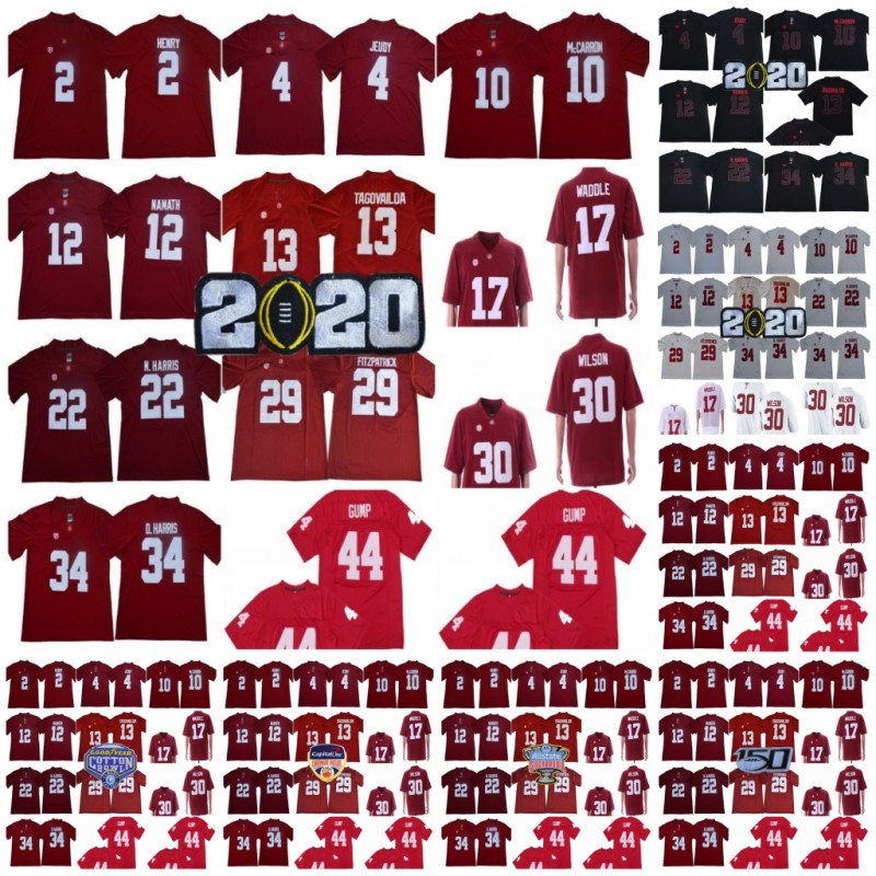 NCAA Alabama Crimson Tide Football 13 Tua Tagovailoa 4 Jerry Jeudy 17 Jaylen Waddle Hurts Ridley Najee Harris College 150th Champions Jersey, As
NCAA Alabama Crimson Tide Football 13 Tua Tagovailoa 4 Jerry Jeudy 17 Jaylen Waddle Hurts Ridley Najee Harris College 150th Champions Jersey, As