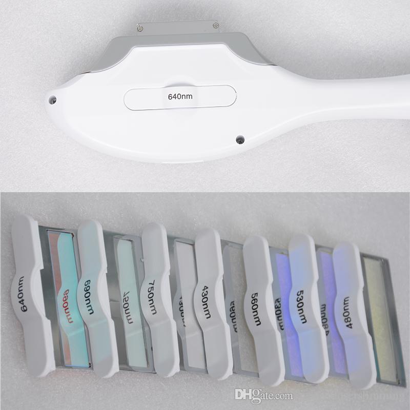 Top Quality ipl SHR handpiece suitable 7 filters different wavelengths 430nm 480nm 530nm 560nm 640nm 690nm 750nm
Top Quality ipl SHR handpiece suitable 7 filters different wavelengths 430nm 480nm 530nm 560nm 640nm 690nm 750nm