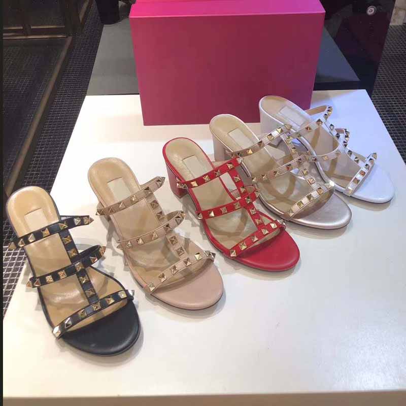 2020 designer fish mouth high-heeled sandals luxury leather sling heel strap shoes rivet thorn gladiator flat sandals large size 35-41, High heel white6.5cm
2020 designer fish mouth high-heeled sandals luxury leather sling heel strap shoes rivet thorn gladiator flat sandals large size 35-41, High heel white6.5cm